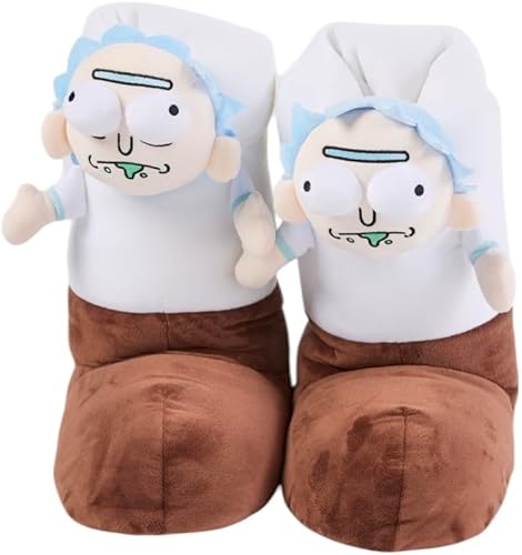 Rick and Morty themed house shoes